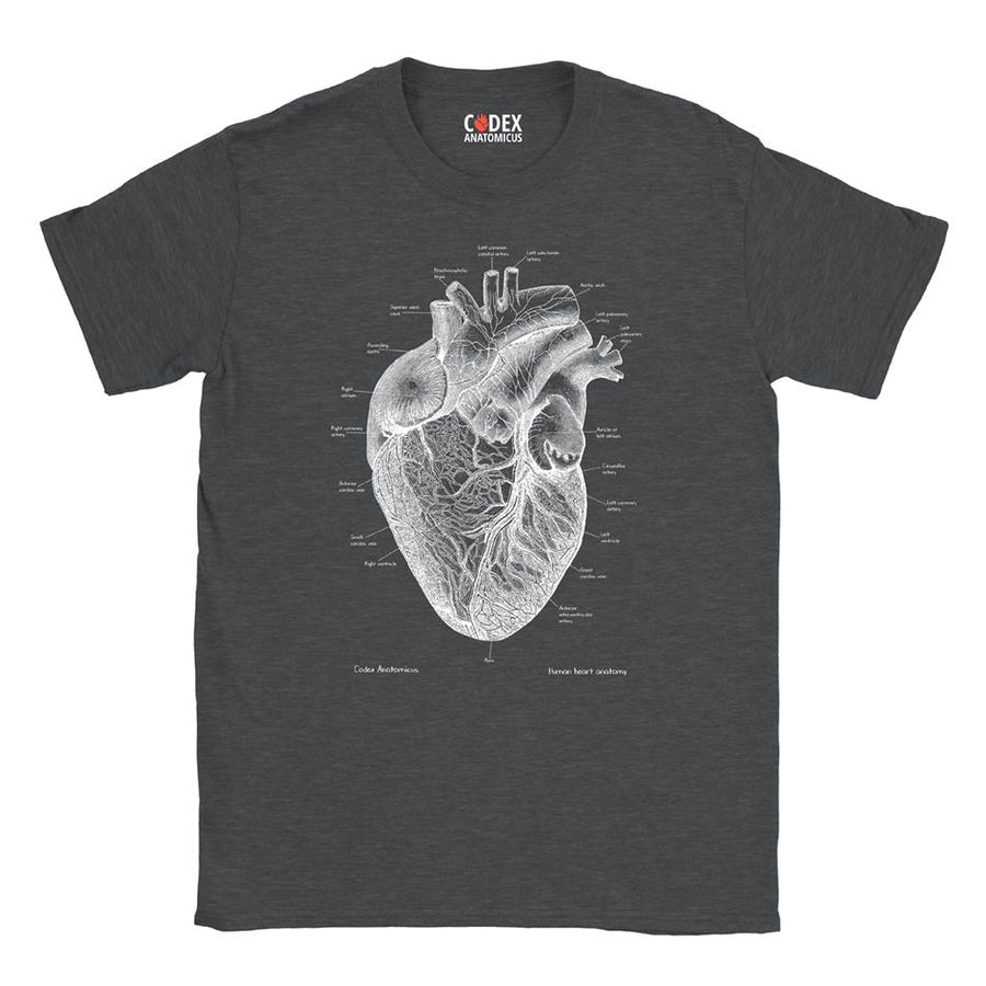 Heart Unisex T-Shirt - Chalkboard