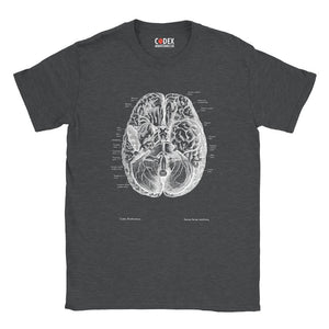 Brain II Unisex T-Shirt - Chalkboard