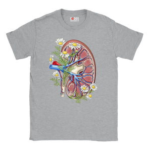 Nieren Unisex T-Shirt - Floral