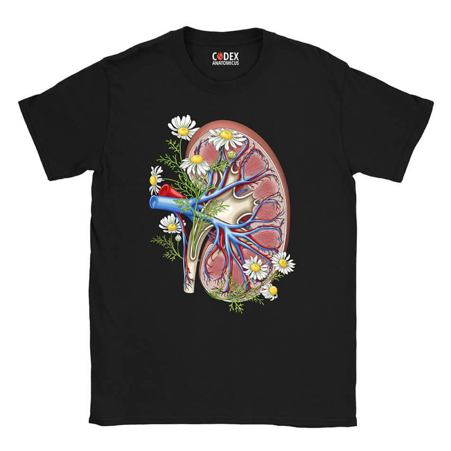 Kidney Unisex T-Shirt - Floral