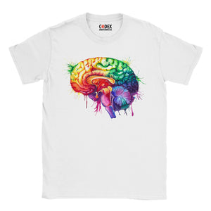 Brain anatomy t-shirt for doctors and medical students by codex anatomicus
