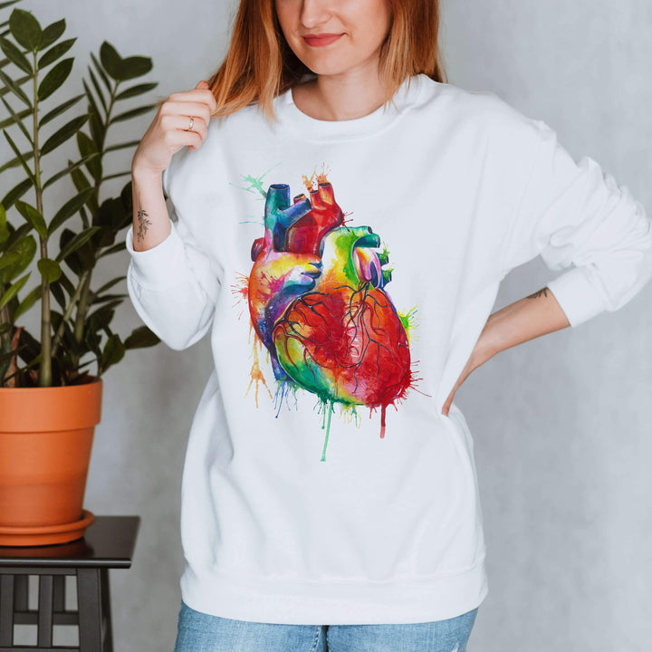 anatomical heart pullover for medical students by codex anatomicus