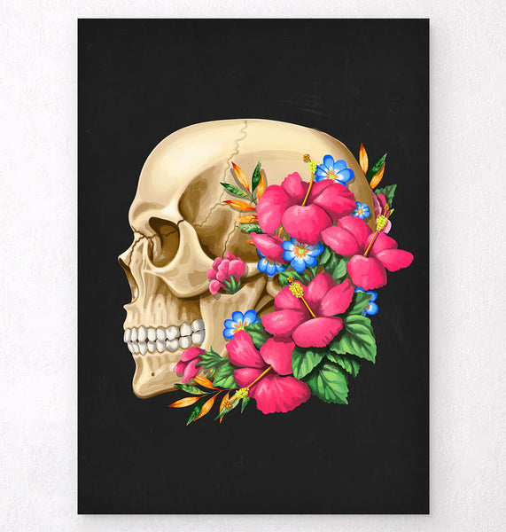 月乃カエル　Skull in the Flowers LPA651_grande.jpg?v=1666622371