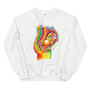 fetus anatomy sweatshirt
