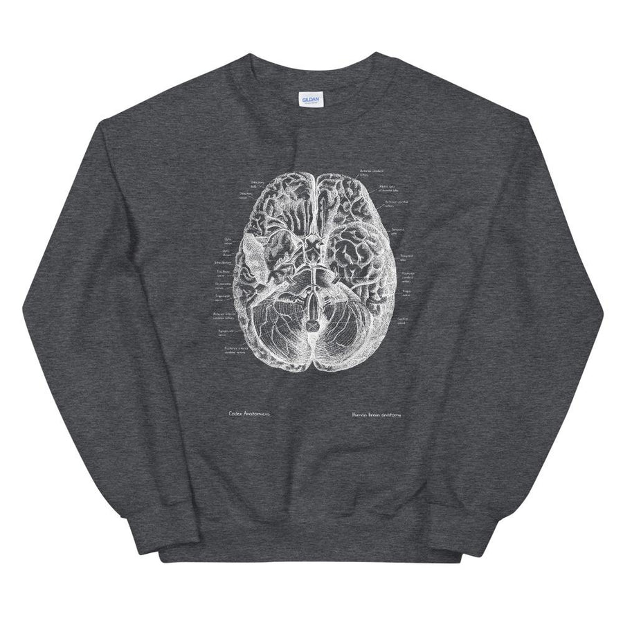 Gehirn II Unisex Sweatshirt - Chalkboard